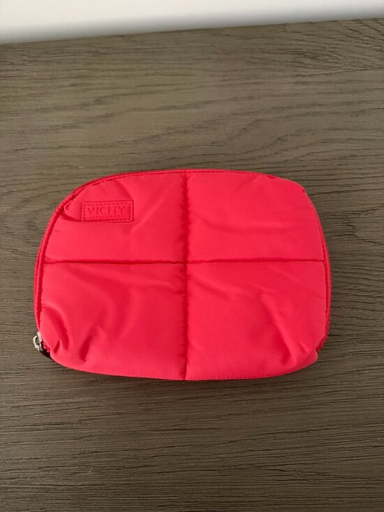 Vichy Handbags - VICHY Small Red Toiletry Case